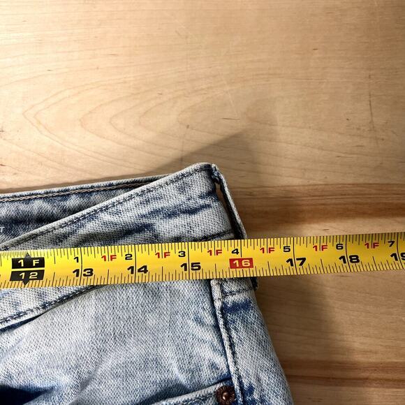 Old Navy O.G. Straight Leg Higher High-Rise Jeans Secret Smooth Pockets Size 12 - Picture 12 of 16